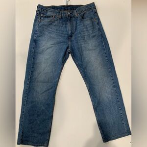 Levi's Straight Leg Jeans - Medium Blue Wash